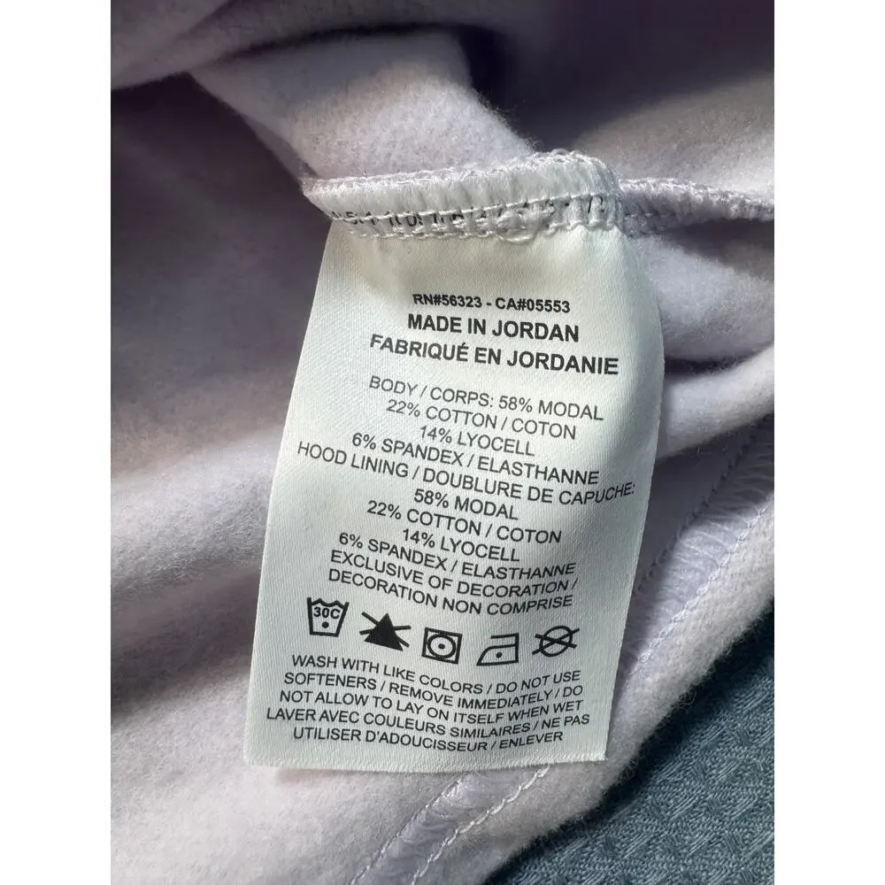Nike‎ Yoga Luxe Cropped Fleece Hoodie Women's Plus Sz 1X Brand New
